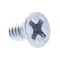 Prime-Line Machine Screw, Flat Head, Phillip Drive No. 6-32 X 1/4in Zinc Plated Steel 100PK 9000462 - alternate 1
